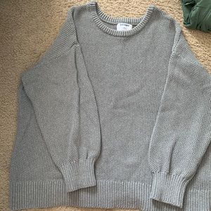 Old navy, grey. Tunic length sweater